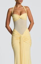 Vixen Maxi Dress - Lemon - Napalia