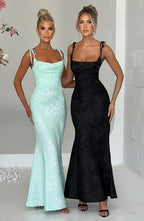 Whitney Maxi Dress - Black - Napalia
