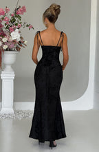 Whitney Maxi Dress - Black - Napalia