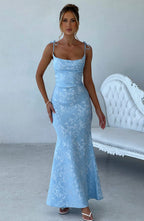 Whitney Maxi Dress - Blue - Napalia