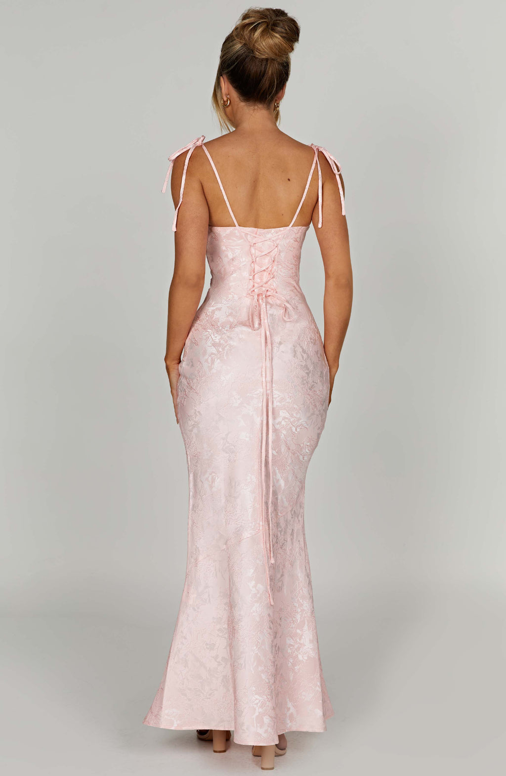 Whitney Maxi Dress - Blush - Napalia