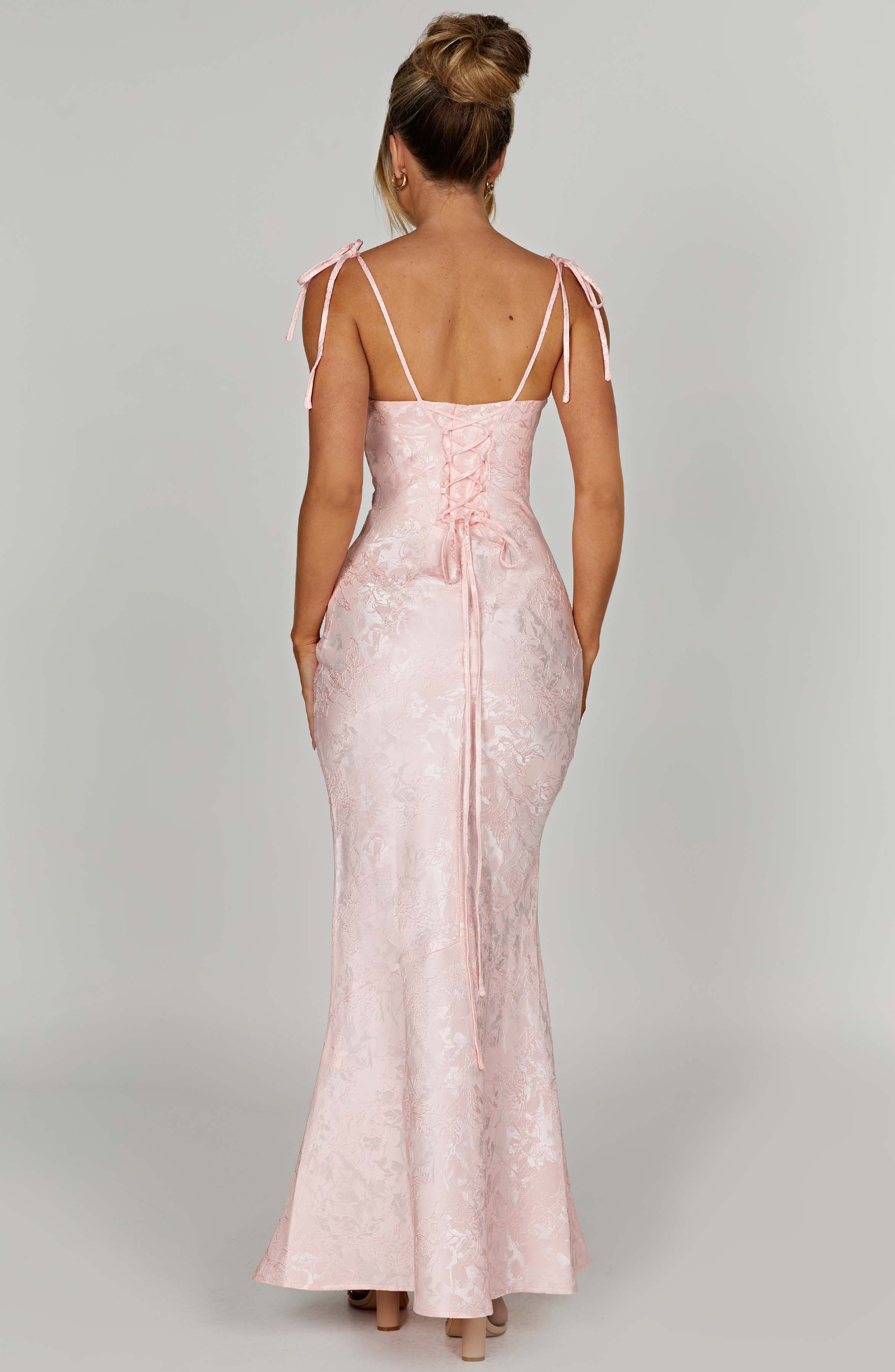 Whitney Maxi Dress - Blush - Napalia
