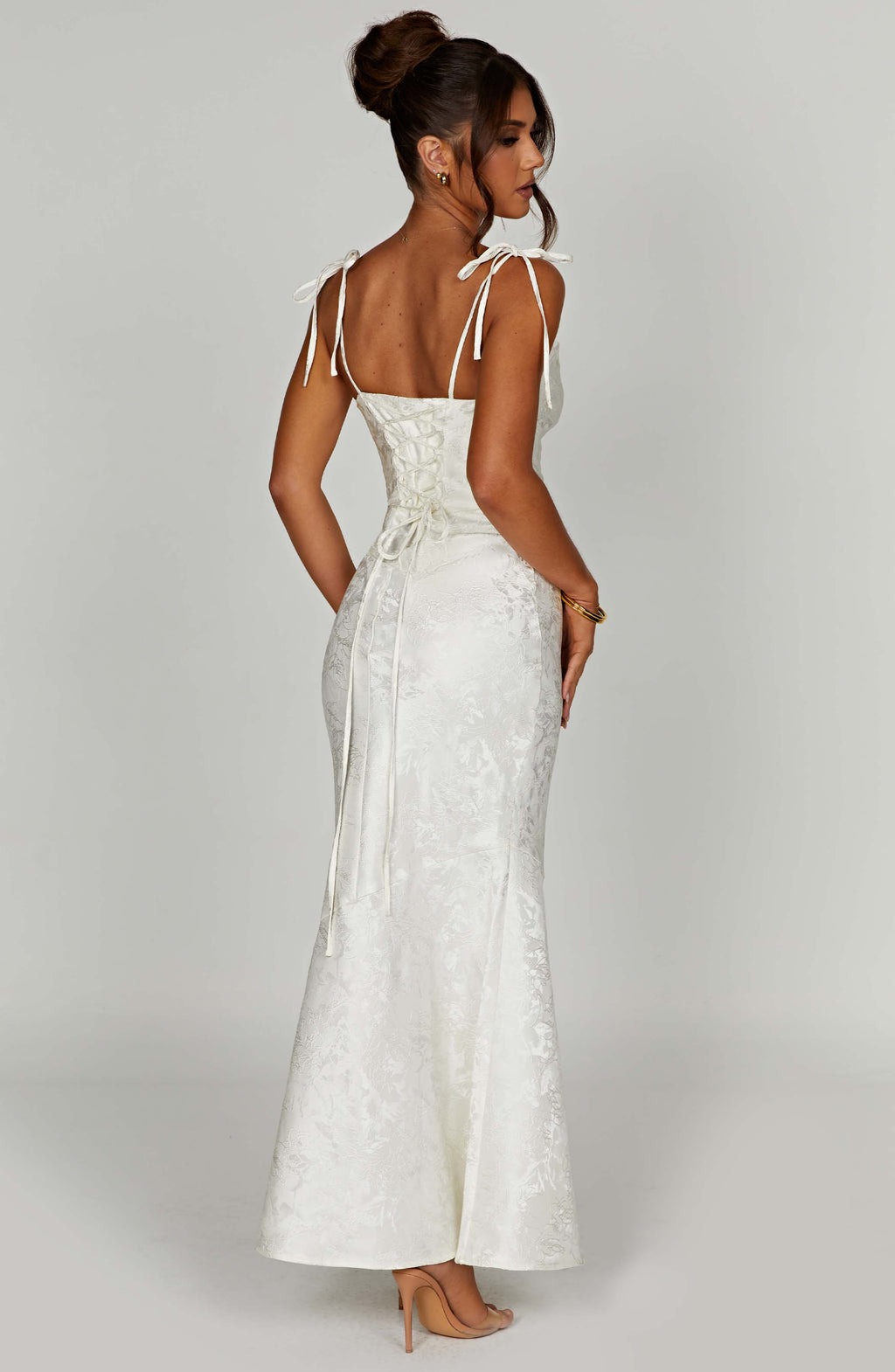 Whitney Maxi Dress - Ivory - Napalia