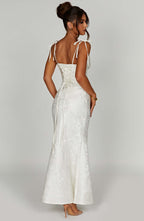 Whitney Maxi Dress - Ivory - Napalia