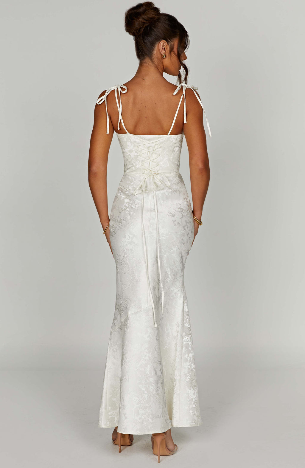 Whitney Maxi Dress - Ivory - Napalia