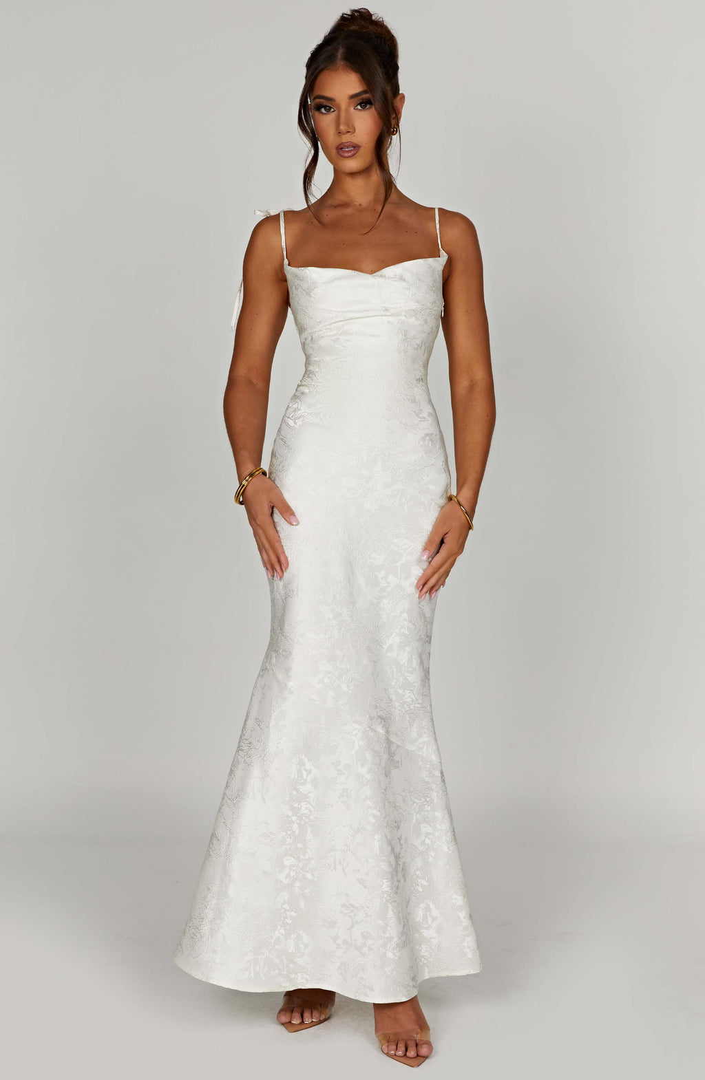 Whitney Maxi Dress - Ivory - Napalia