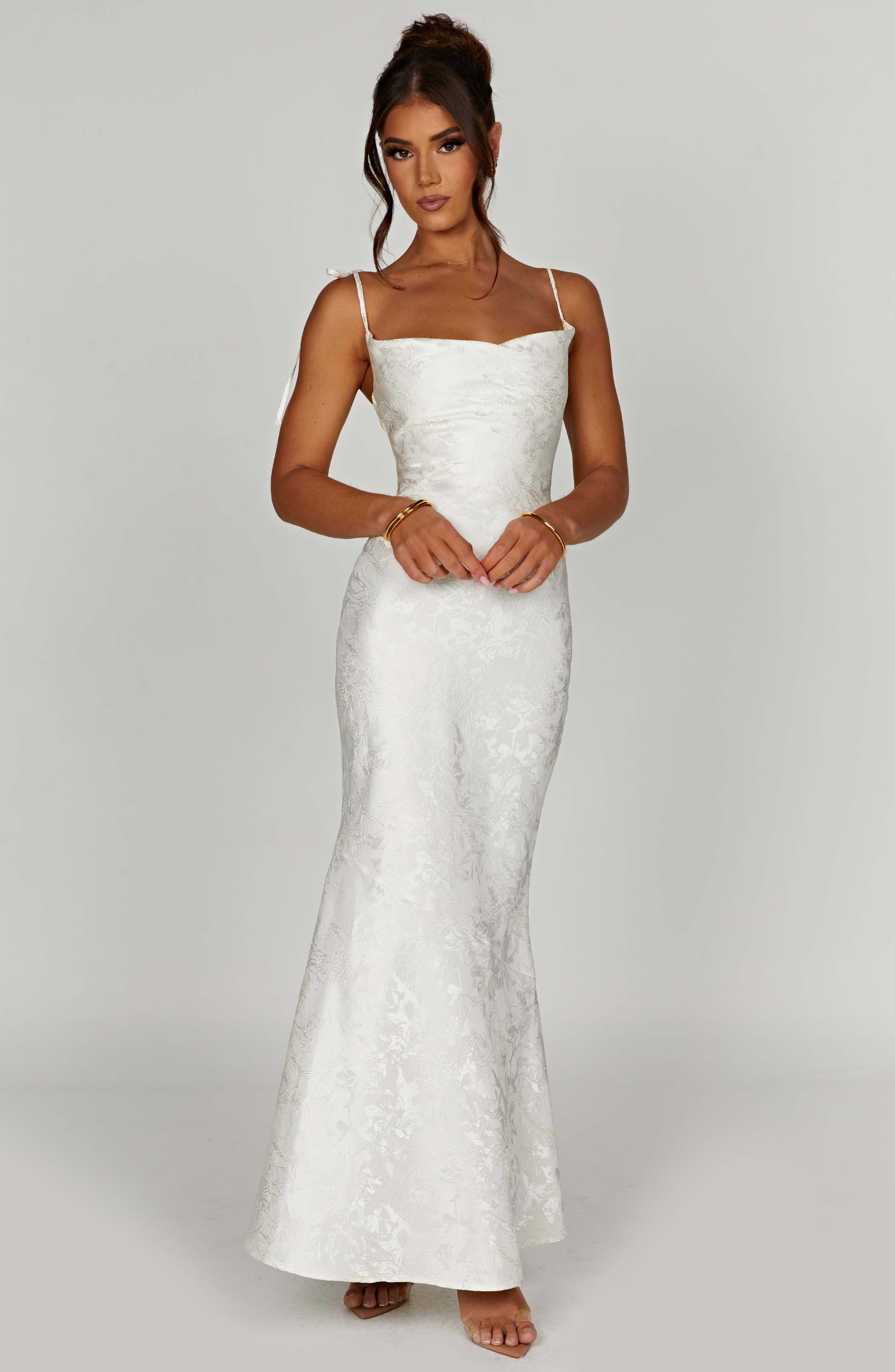 Whitney Maxi Dress - Ivory - Napalia
