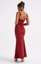 Whitney Maxi Dress - Red - Napalia