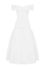 Wilhelmina Midaxi Dress - Ivory - Napalia