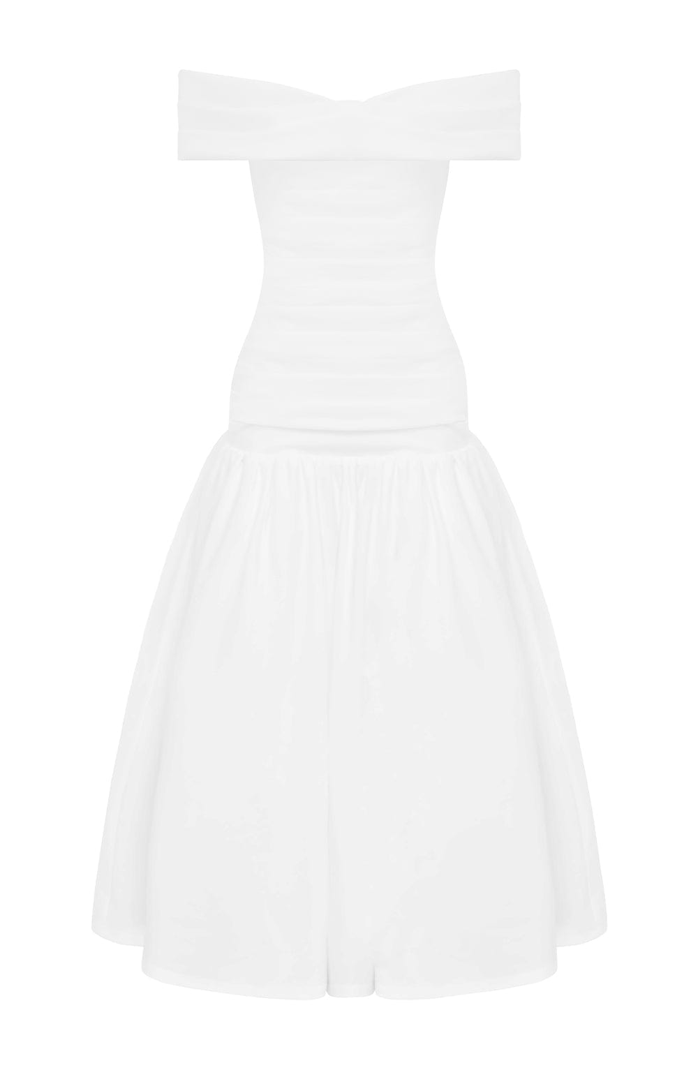 Wilhelmina Midaxi Dress - Ivory - Napalia