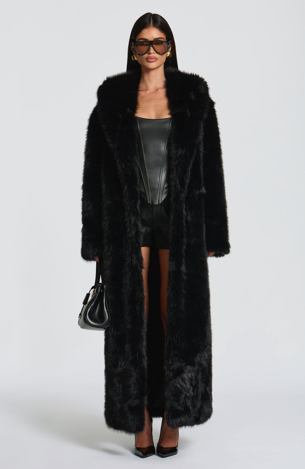 Willow Coat - Black - Napalia
