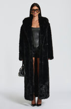 Willow Coat - Black - Napalia