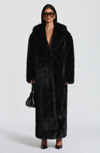 Willow Coat - Black - Napalia