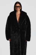 Willow Coat - Black - Napalia