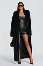 Willow Coat - Black - Napalia