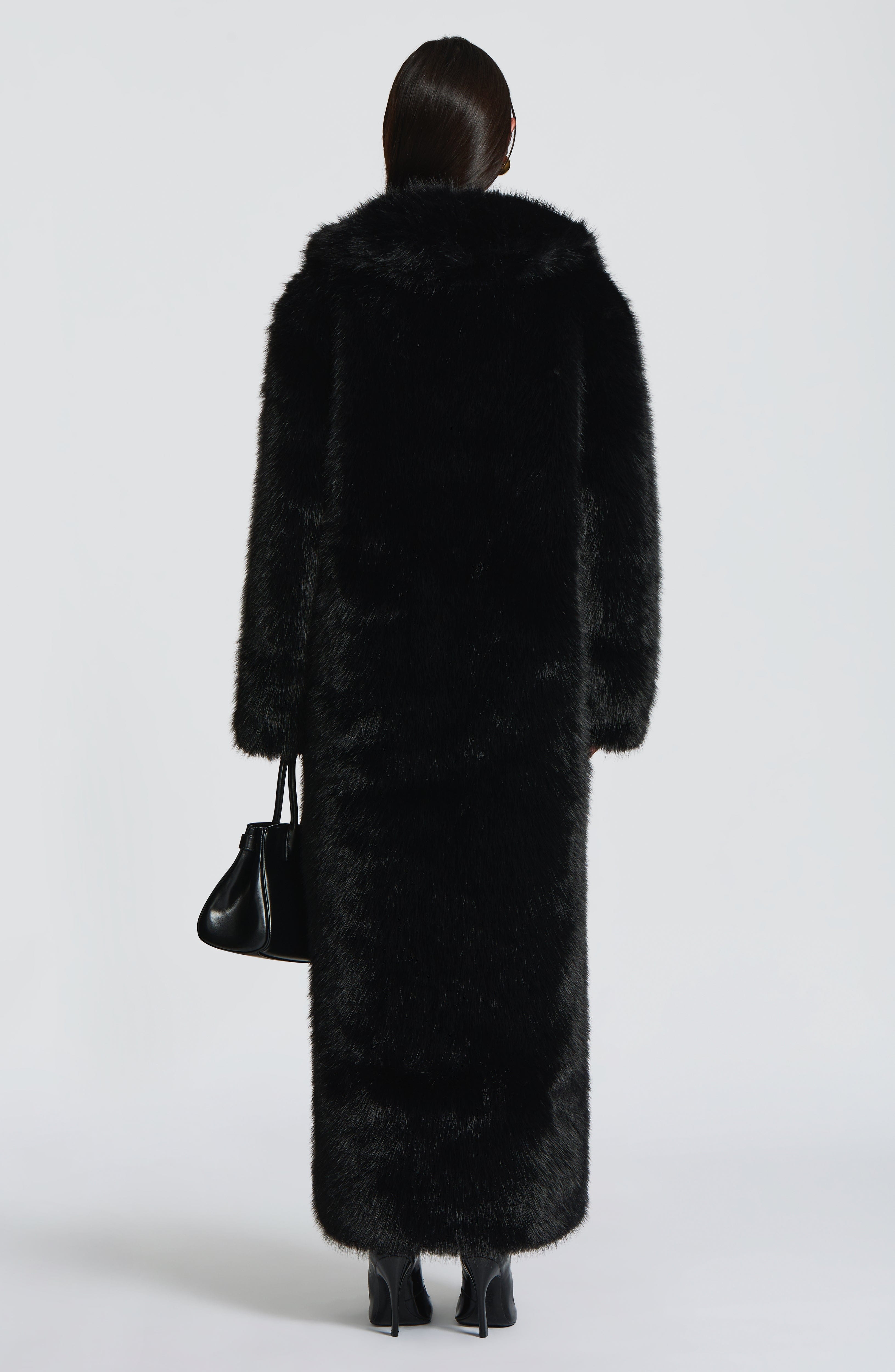 Willow Coat - Black - Napalia