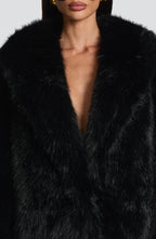 Willow Coat - Black - Napalia
