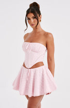 Wilma Corset - Blush - Napalia