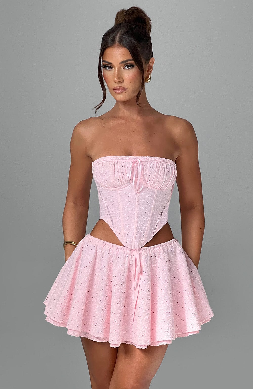 Wilma Corset - Blush - Napalia