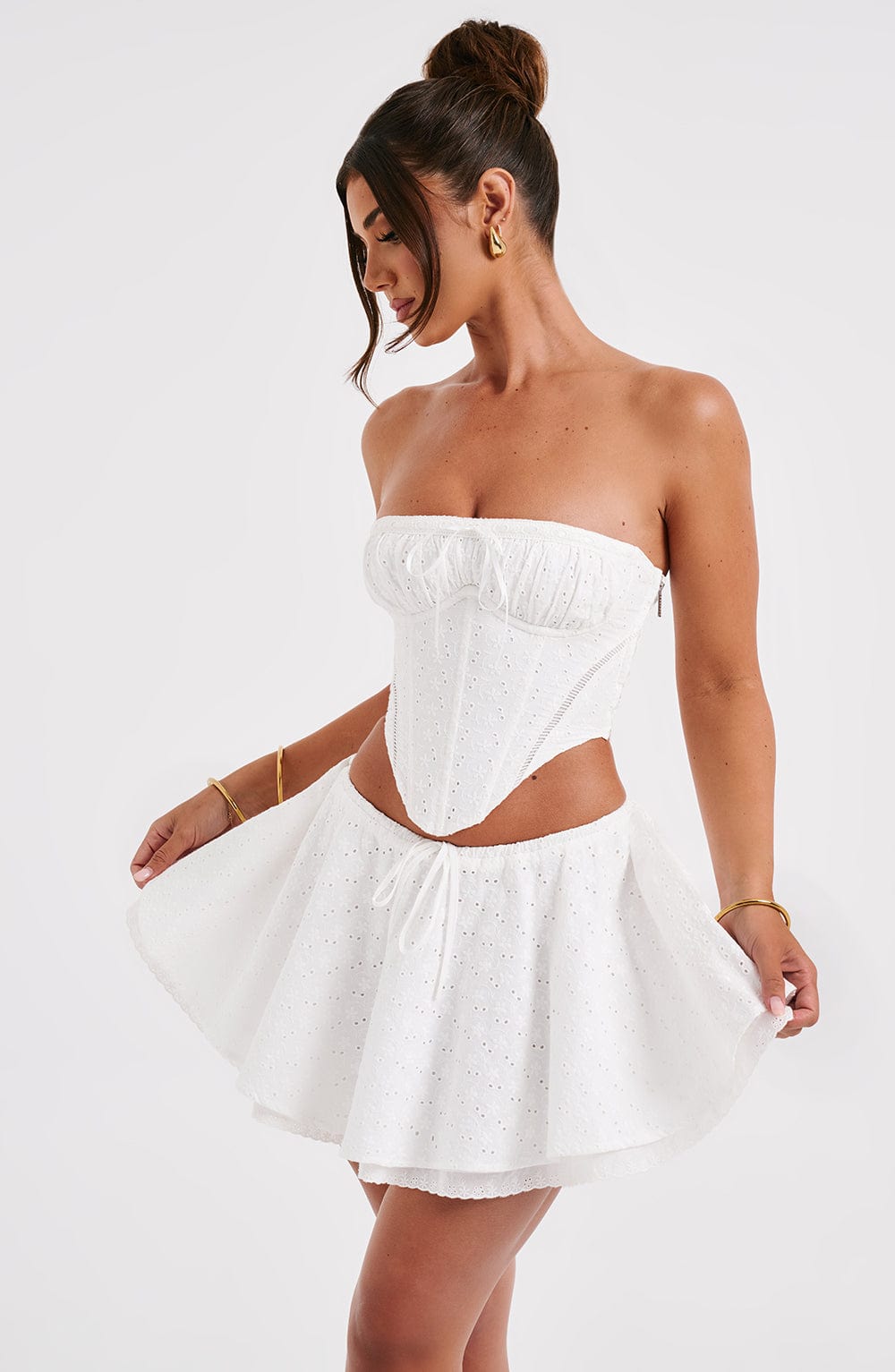 Wilma Corset - Ivory - Napalia