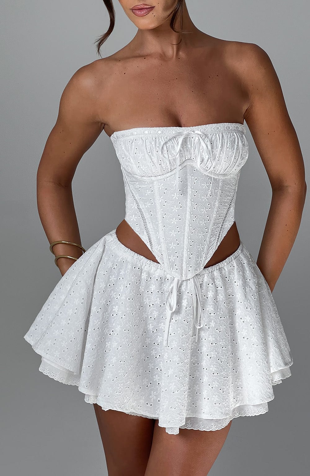 Wilma Corset - Ivory - Napalia