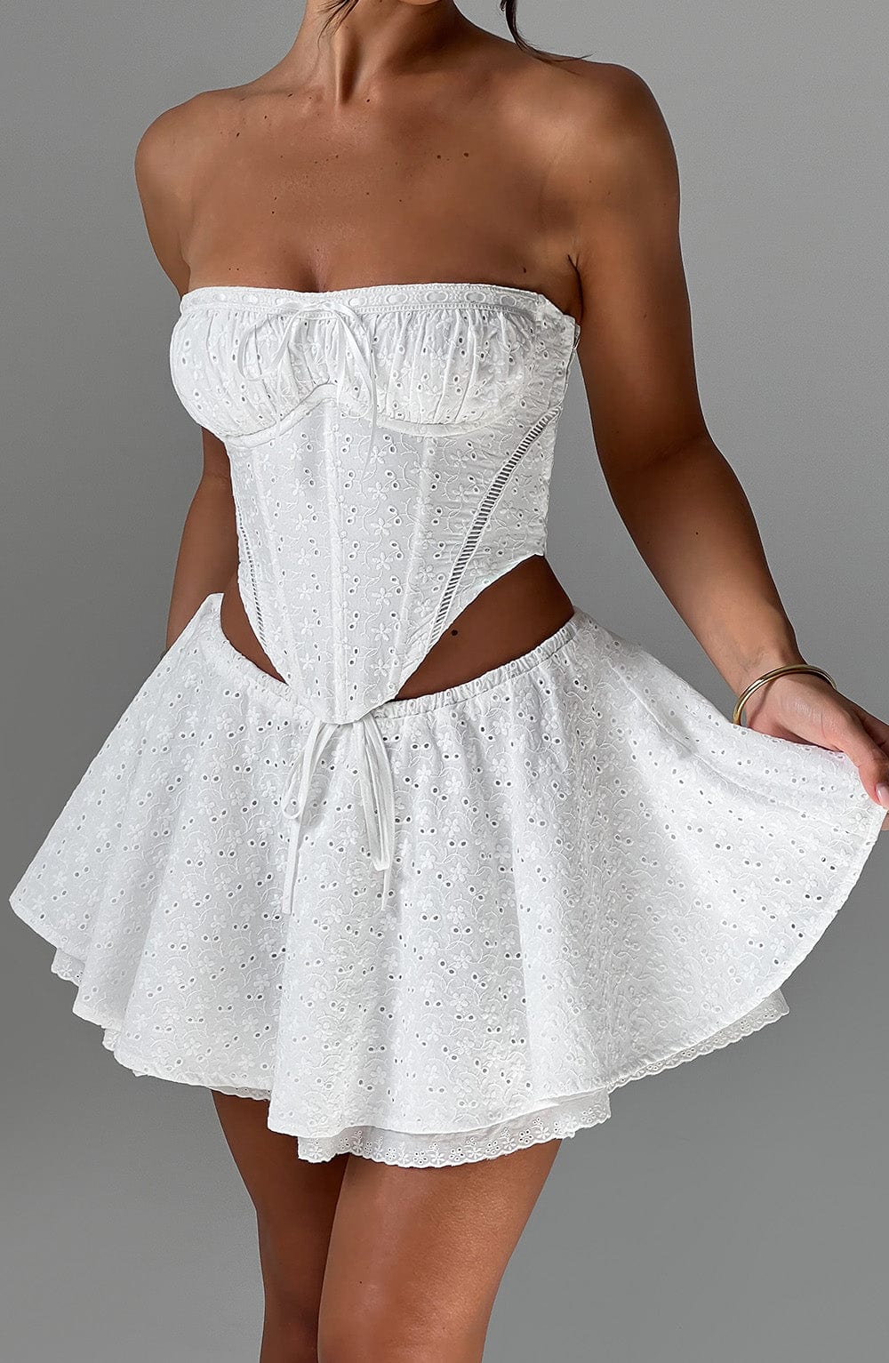 Wilma Corset - Ivory - Napalia
