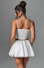 Winnie Mini Skirt - Ivory - Napalia