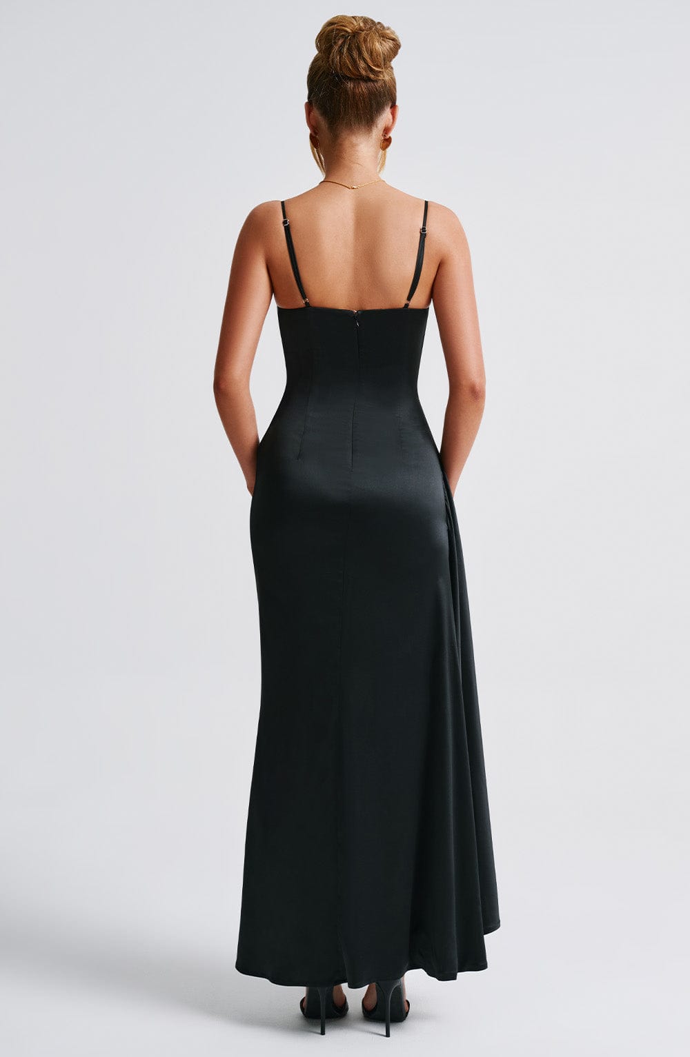 Winona Maxi Dress - Black - Napalia