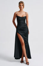 Winona Maxi Dress - Black - Napalia