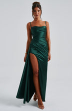 Winona Maxi Dress - Emerald - Napalia