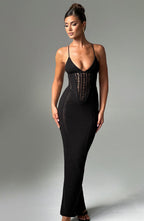 Xanthe Maxi Dress - Black - Napalia