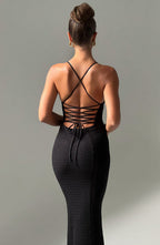 Xanthe Maxi Dress - Black - Napalia