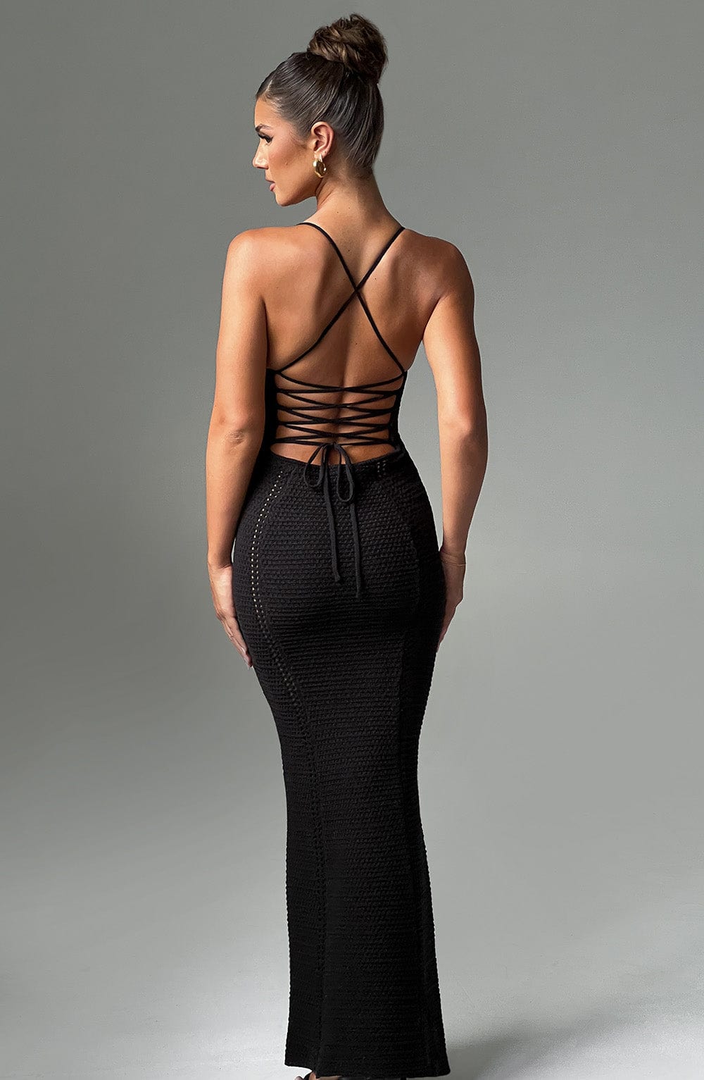 Xanthe Maxi Dress - Black - Napalia