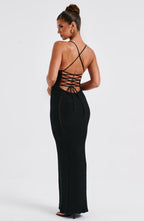 Xanthe Maxi Dress - Black - Napalia