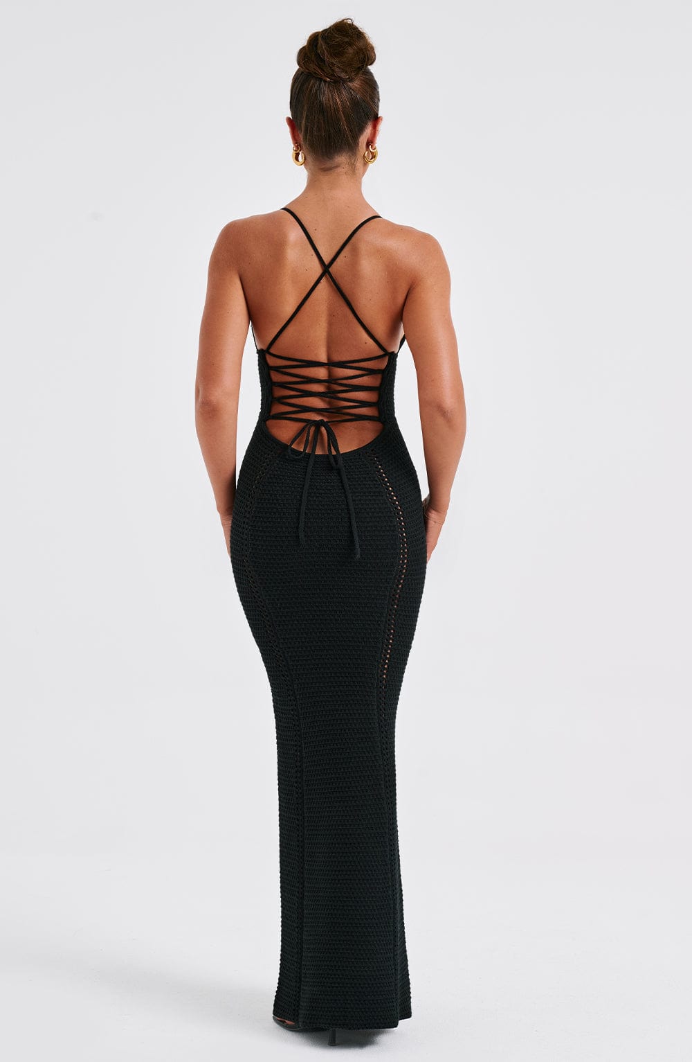 Xanthe Maxi Dress - Black - Napalia