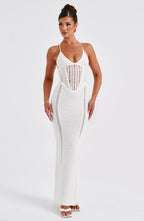 Xanthe Maxi Dress - White - Napalia