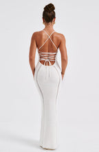 Xanthe Maxi Dress - White - Napalia