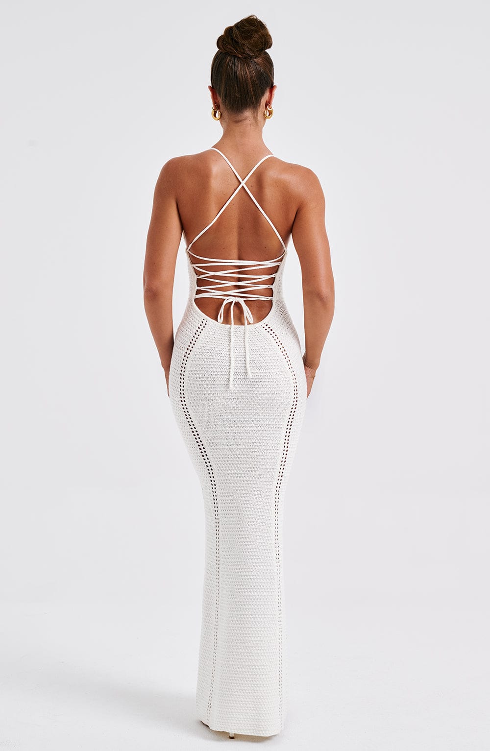 Xanthe Maxi Dress - White - Napalia