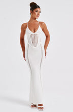 Xanthe Maxi Dress - White - Napalia