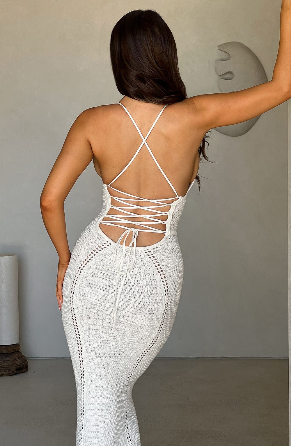 Xanthe Maxi Dress - White - Napalia