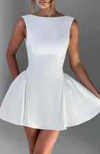 Yalina Mini Dress - Ivory - Napalia