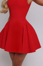 Yalina Mini Dress - Red - Napalia