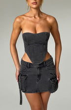Yasie Corset - Black - Napalia