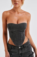 Yasie Corset - Black - Napalia