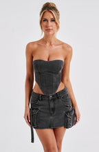 Yasie Corset - Black - Napalia