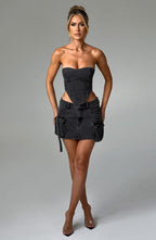 Yasie Corset - Black - Napalia