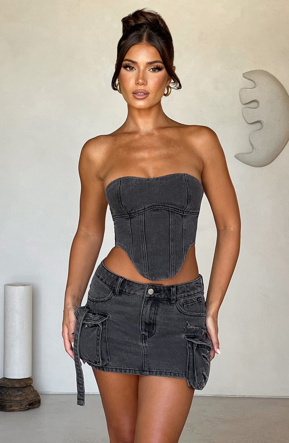 Yasie Corset - Black - Napalia