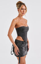 Yasie Corset - Black - Napalia