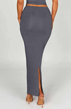 Yazmin Maxi Skirt - Charcoal - Napalia