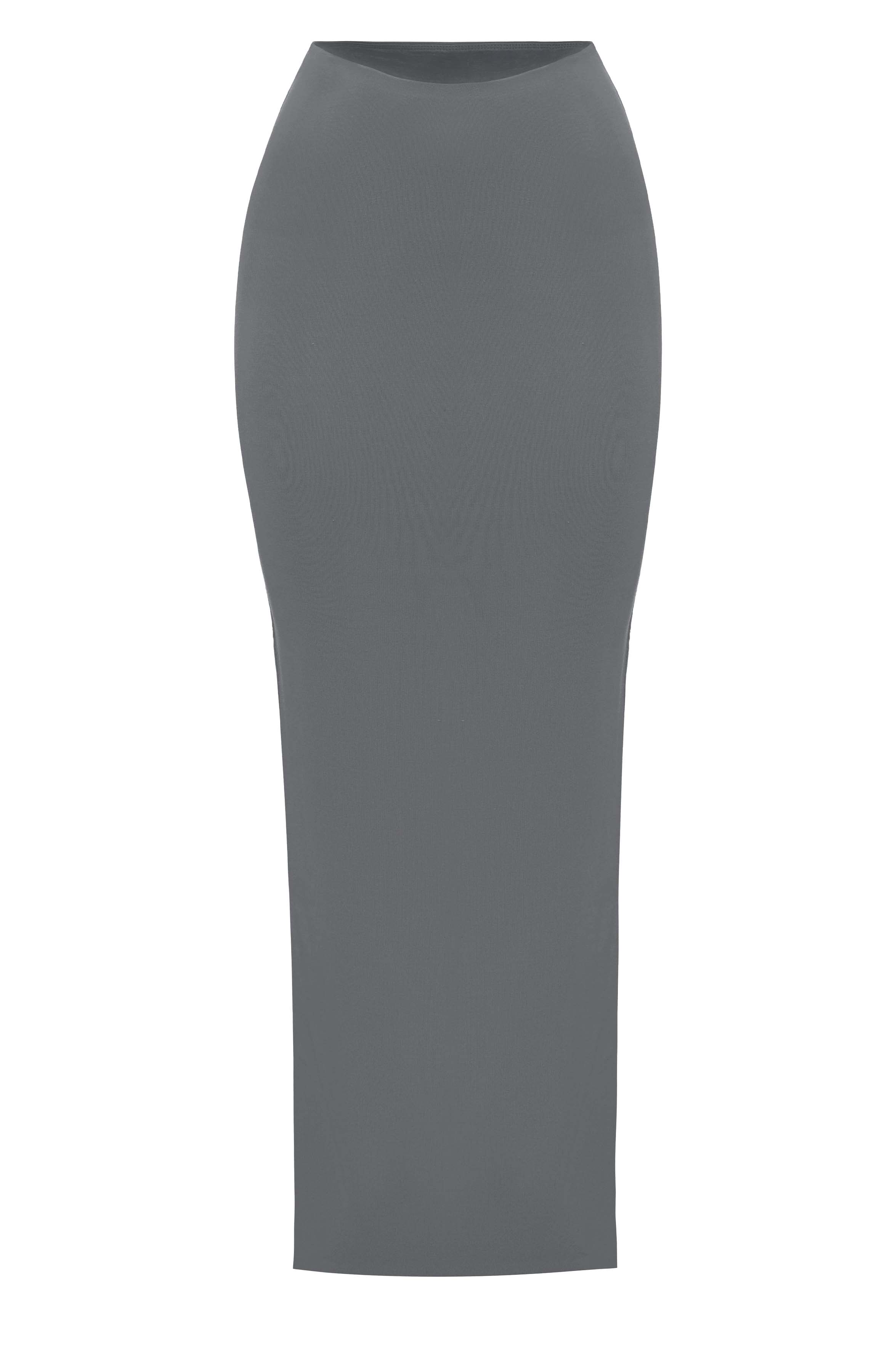 Yazmin Maxi Skirt - Charcoal - Napalia